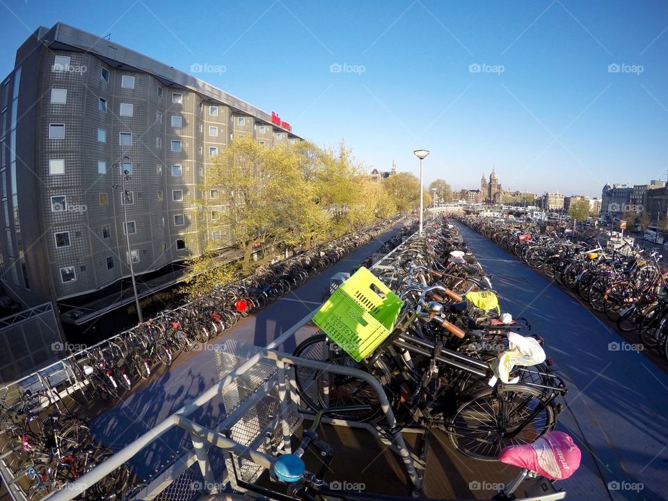 Bike's Park. Bike's Park in Amsterdam