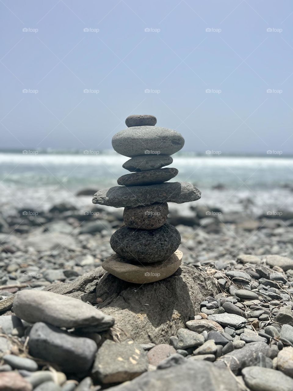 Stacked rocks
