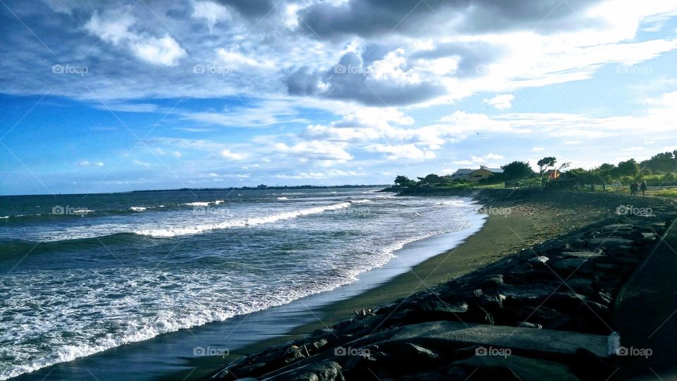 Oceanscape 🌊 Black sand🌊