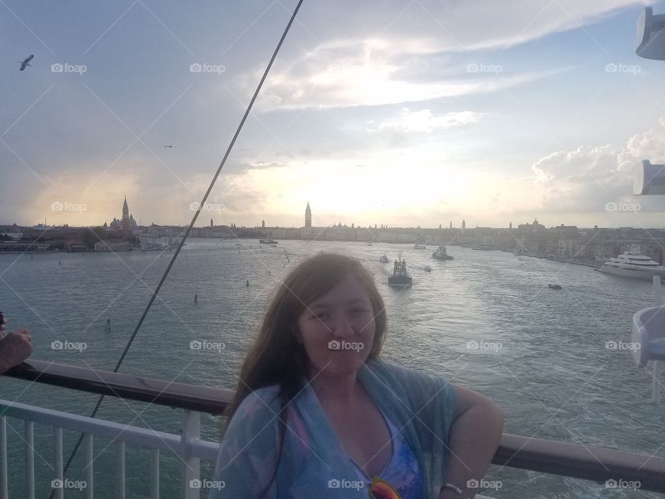 Cruise ship,  Venice