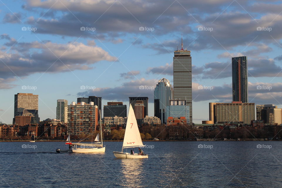 Boston view from Cambridge