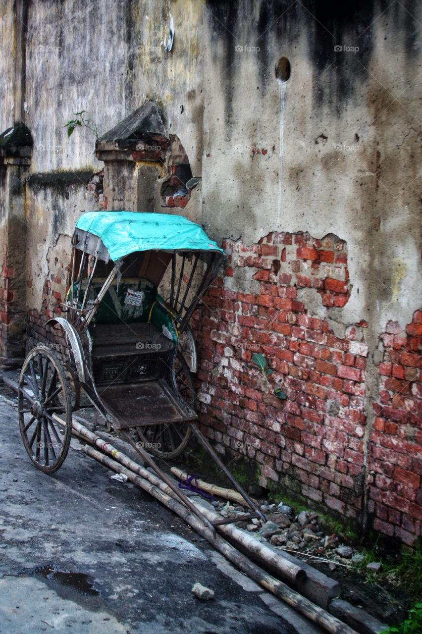 india poverty moody rickshaw in kolkata india by brooney