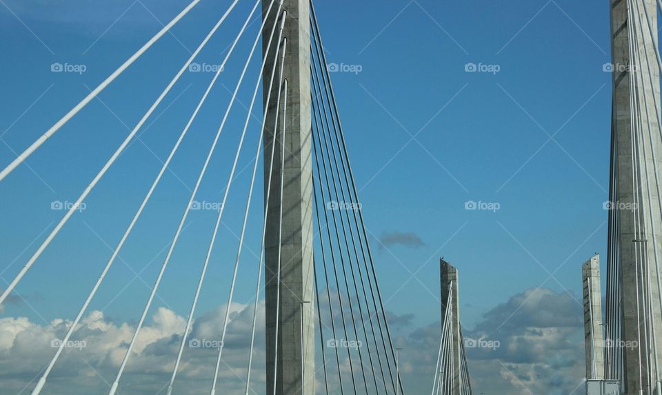 Louisville suspension bridge
