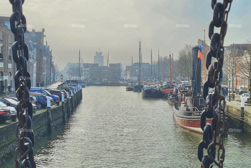 View from a bridge