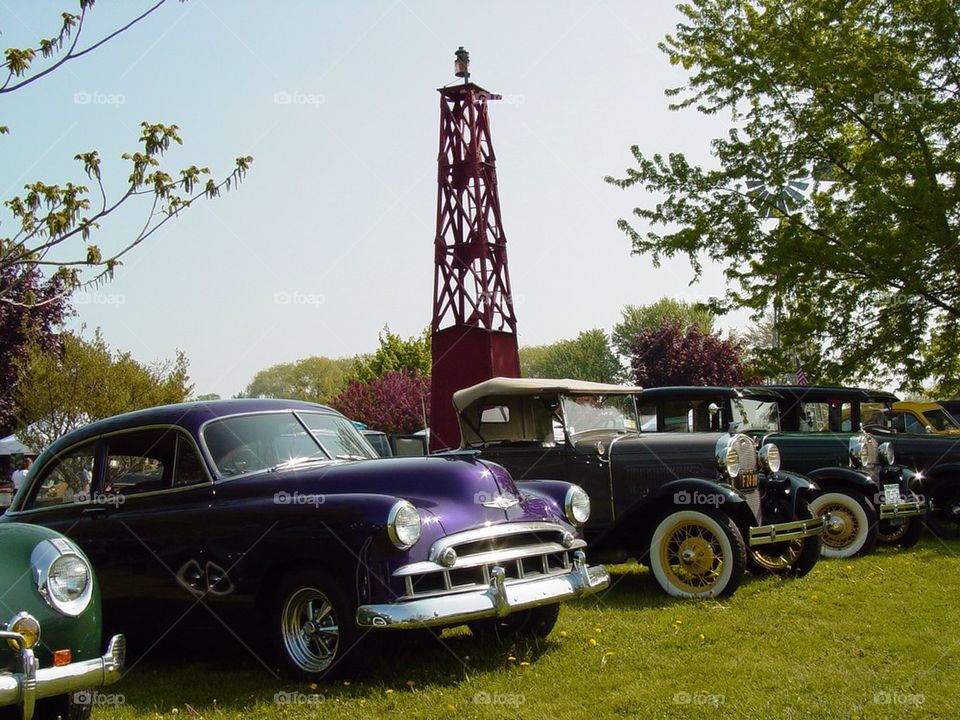 Antique car show