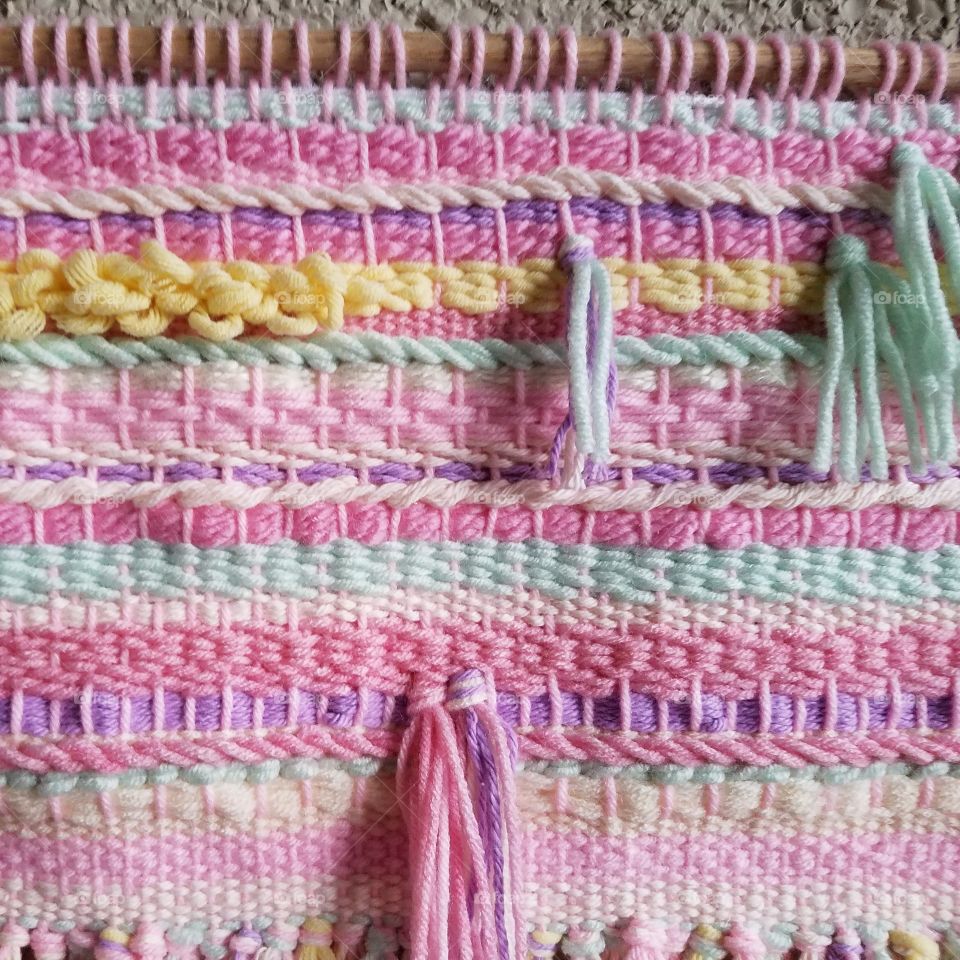 Full frame shot of knitted clothing