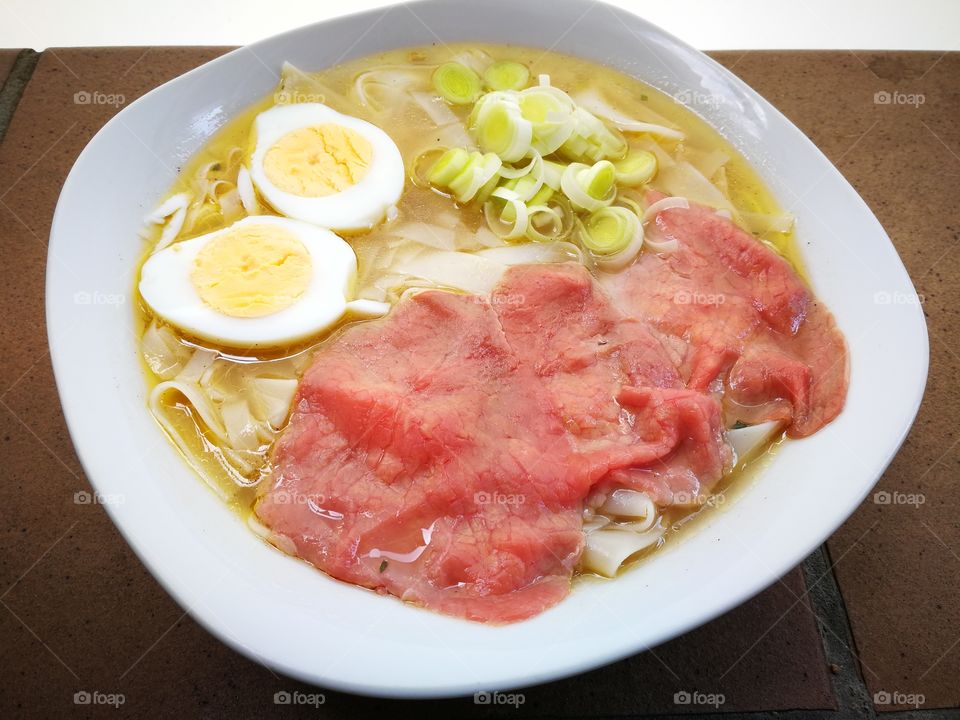 comida asiatica Pho bo