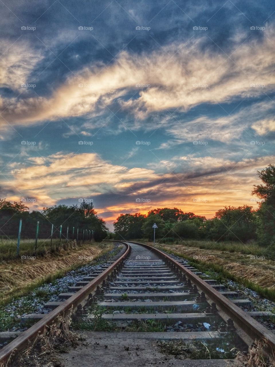 Sunset railway