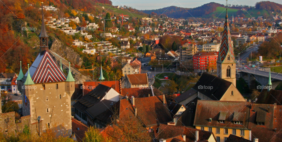 baden switzerland landscape city travel by cmosphotos