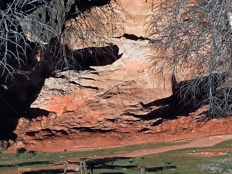 Ancien mountain caves