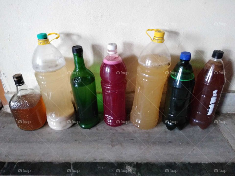 homemade wines made by me at home