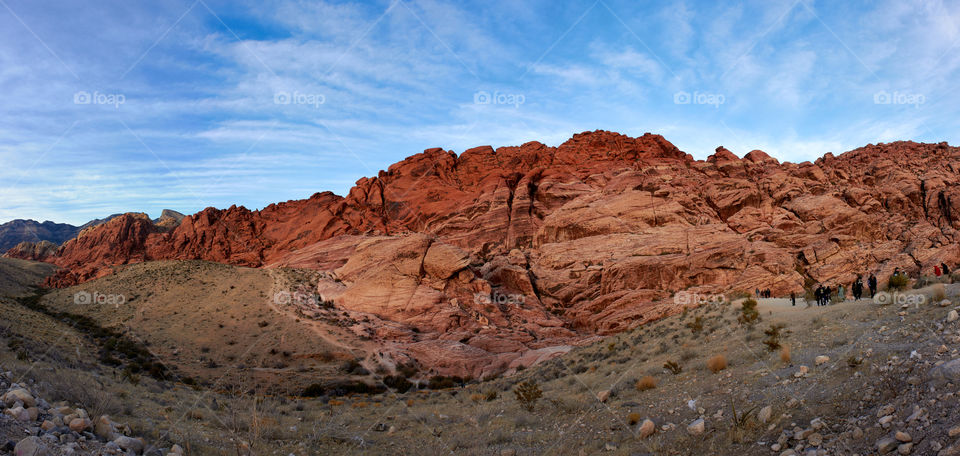 Beautiful View to Red Rock Canyon