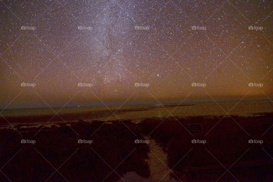 Milky Way in the Caribbean