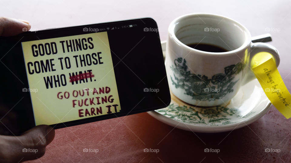 Quotes at coffee time