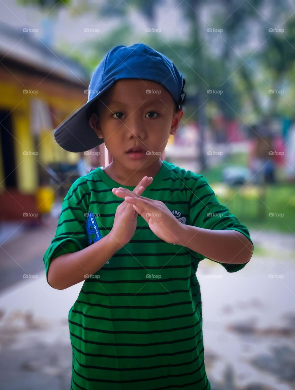 Portrait of boy