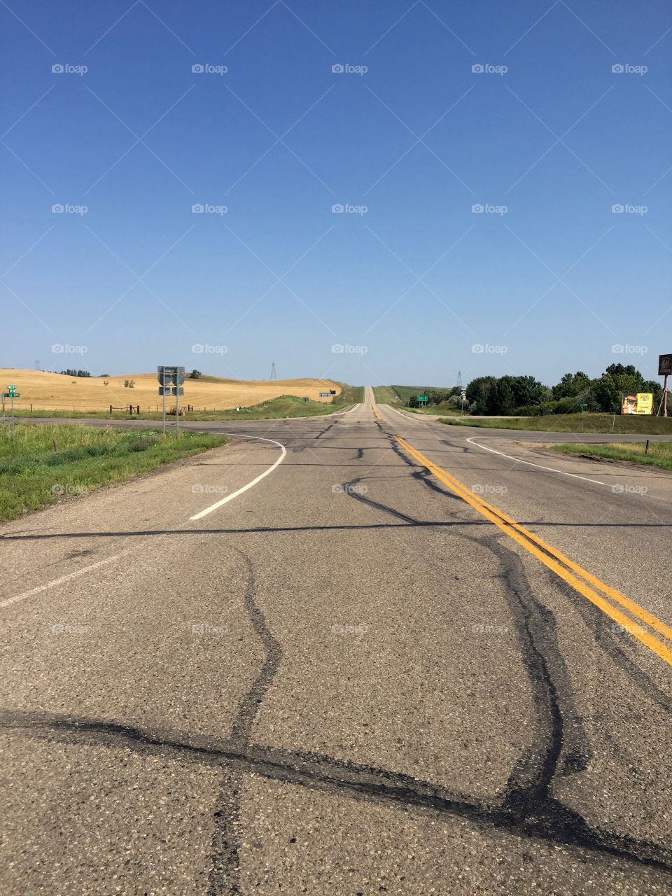 Road, Asphalt, No Person, Highway, Guidance