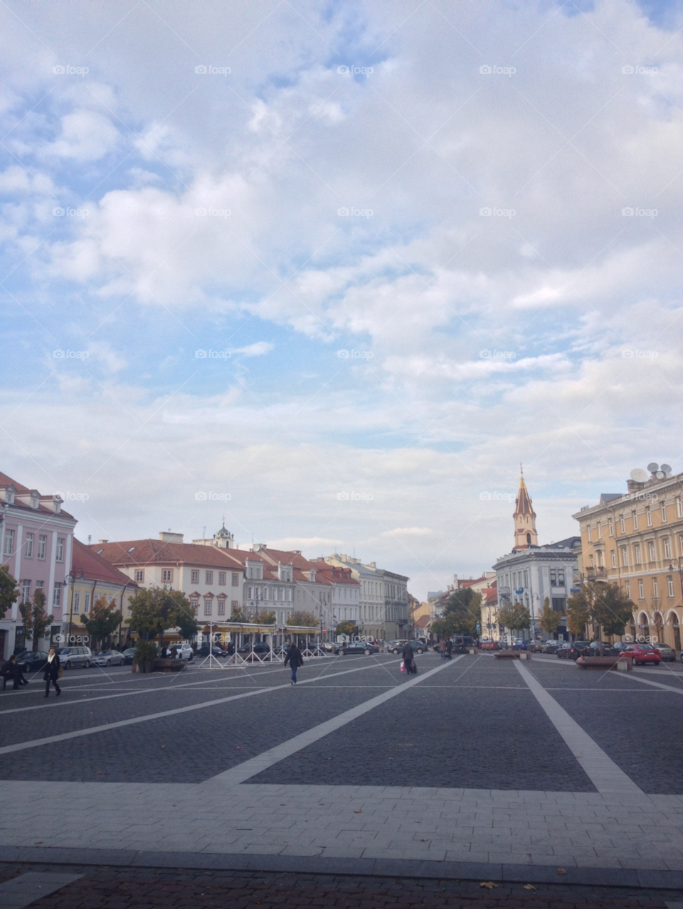 lietuva sky city square by penguincody