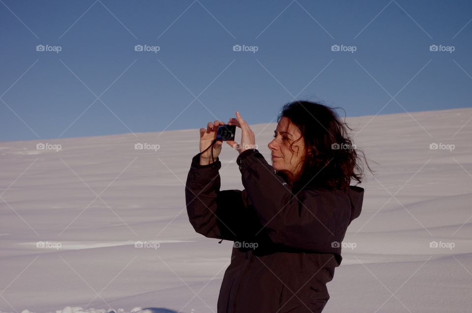 Photography in the snow