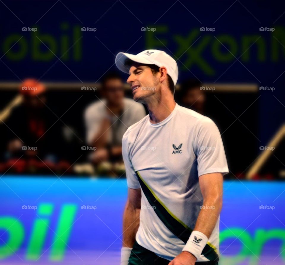 Tennis , Andy Murray in final Qatar Exxon mobile 2023