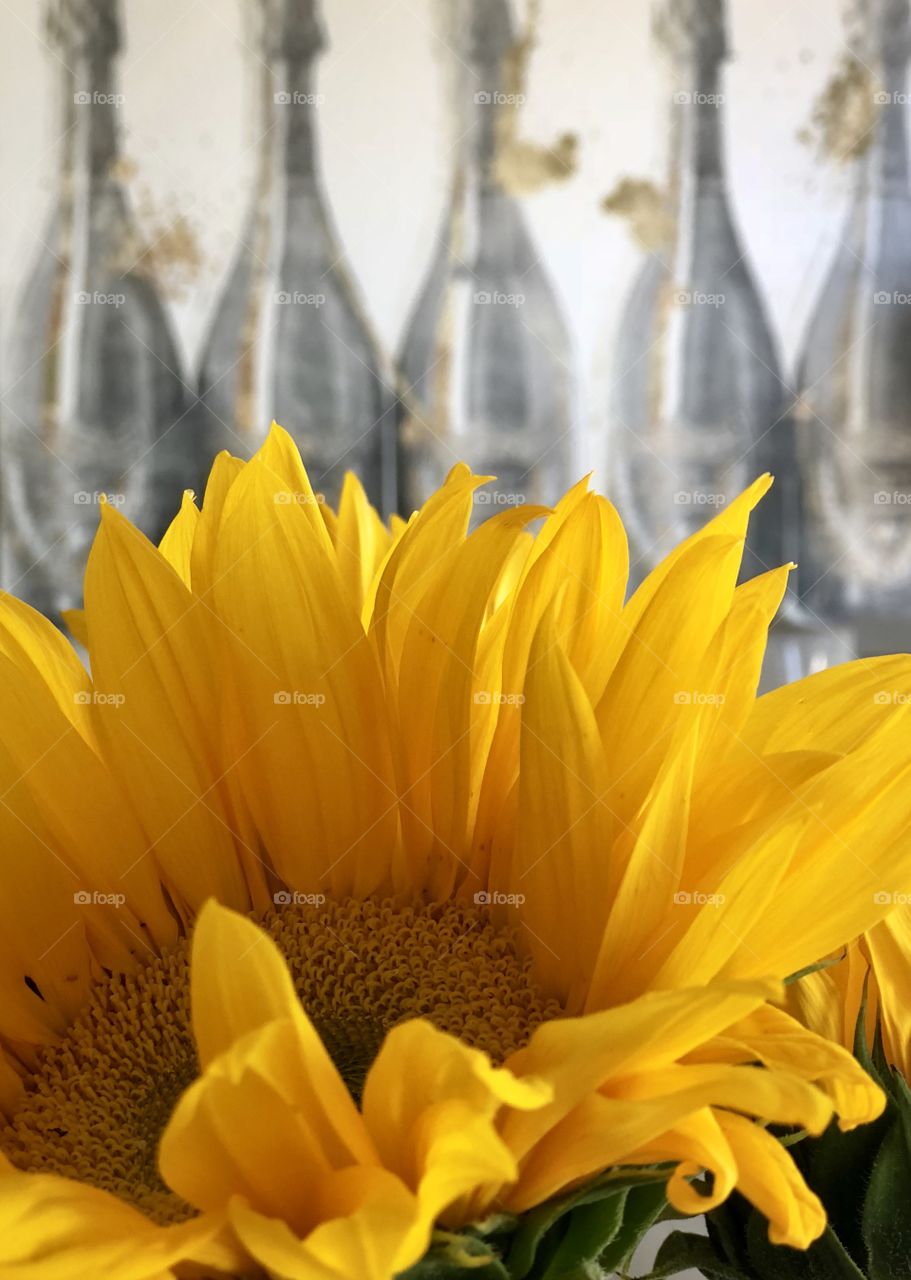 Sunflowers and Champagne!