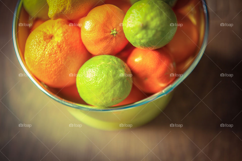 Colorful Mixed citrus Fruits on daylight 