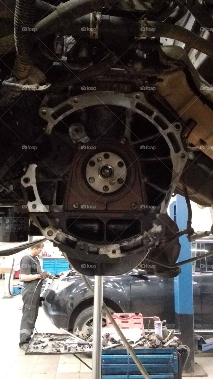 замена сцепления Мазда 6