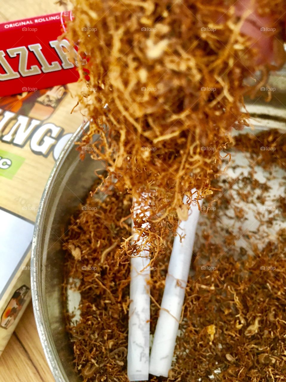 Tobacco and cigarette rolling