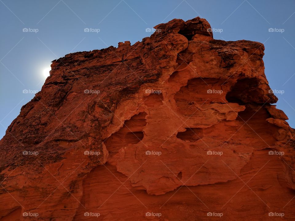 Rock formation in Valley of Fire State Park