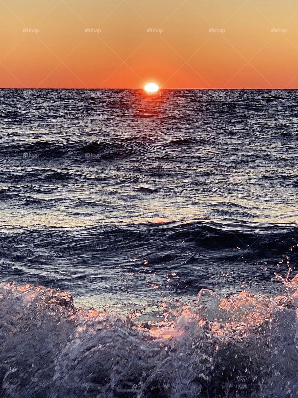 Sunset-Lake Michigan, USA 🇺🇸