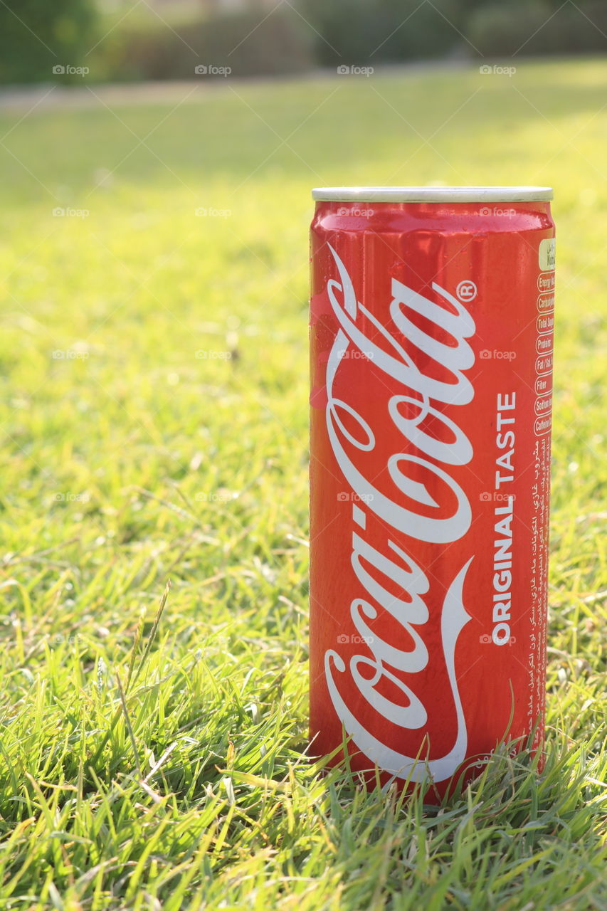 Coca-Cola in the Garden