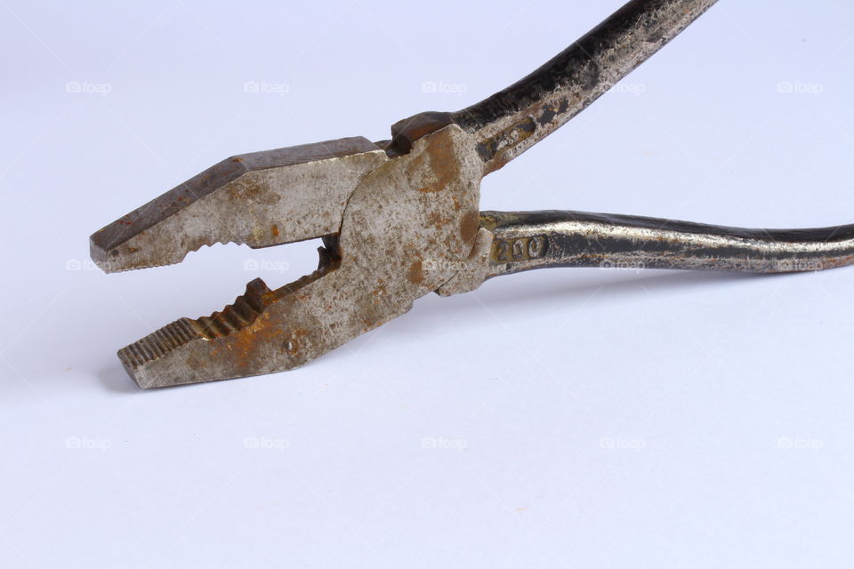 rusted pliers