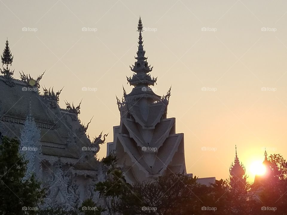 Temple Sunset