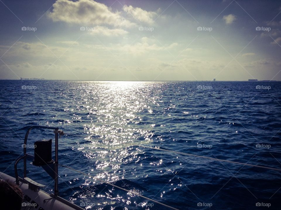 Mexico Cancun. Let's go sailing