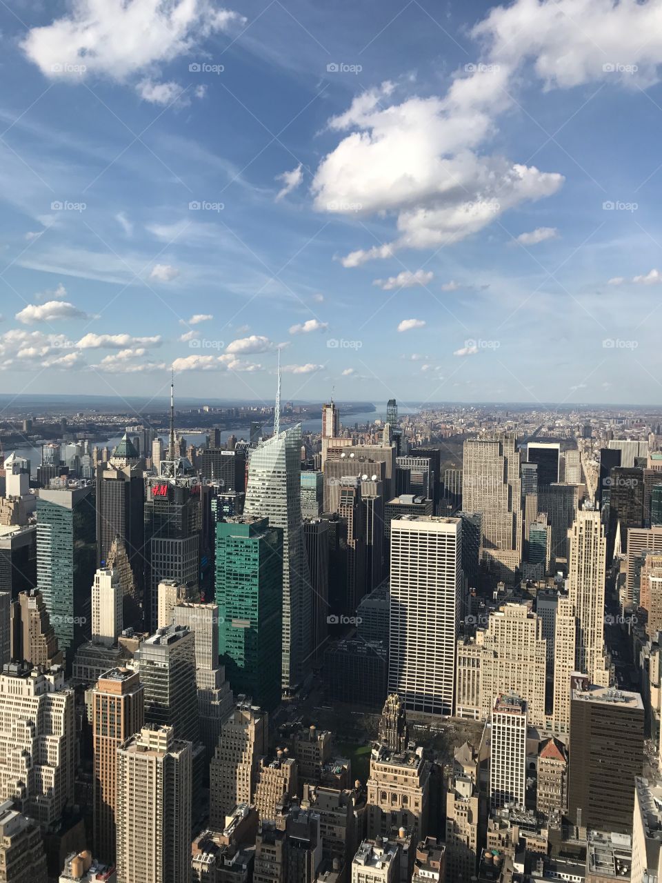 Empire State Building, view from the top