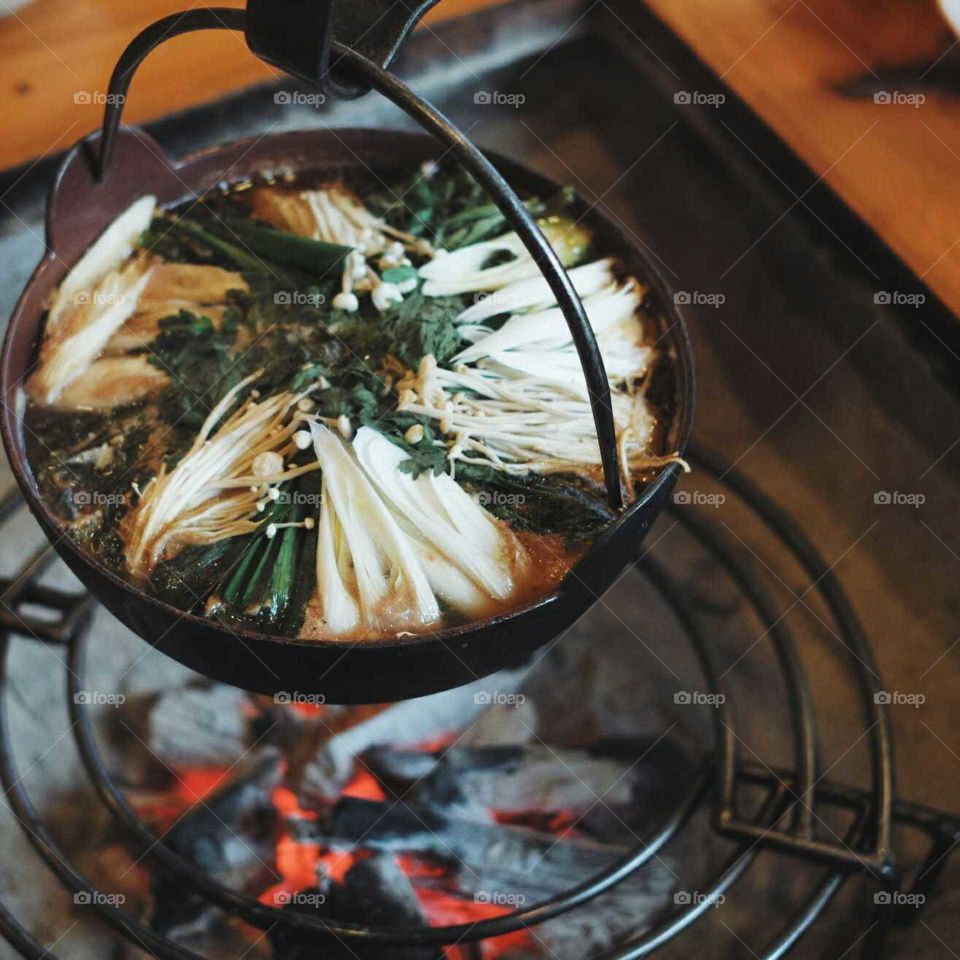 No Person, Hot, Food, Cooking, Flame