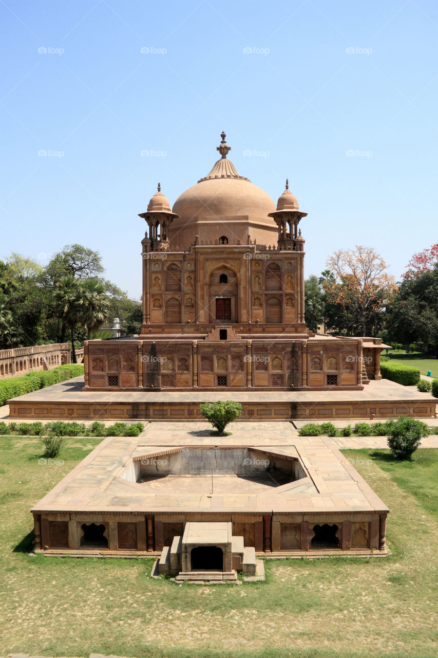 Old building in allahabad, uttar Pradesh, India