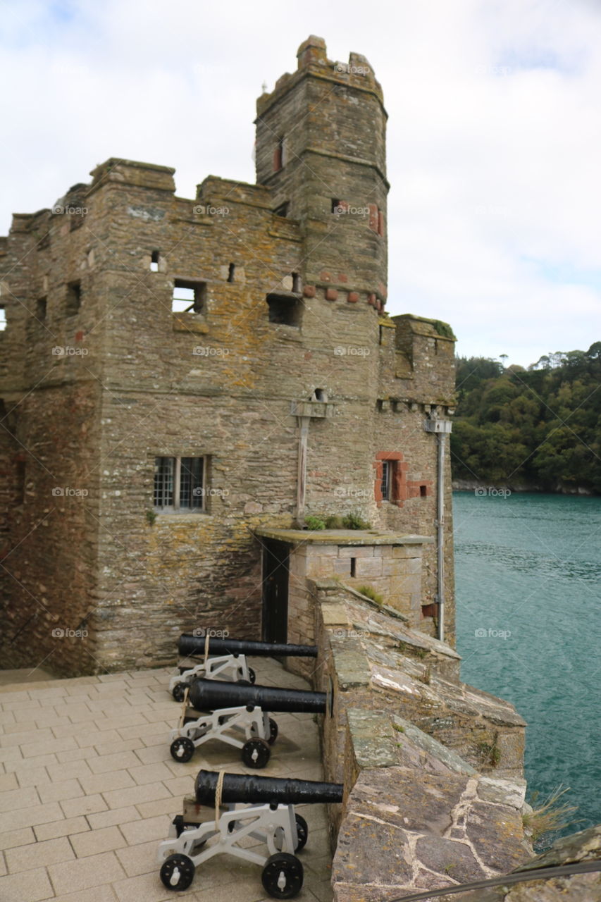 Dartmouth Castle gun tower
