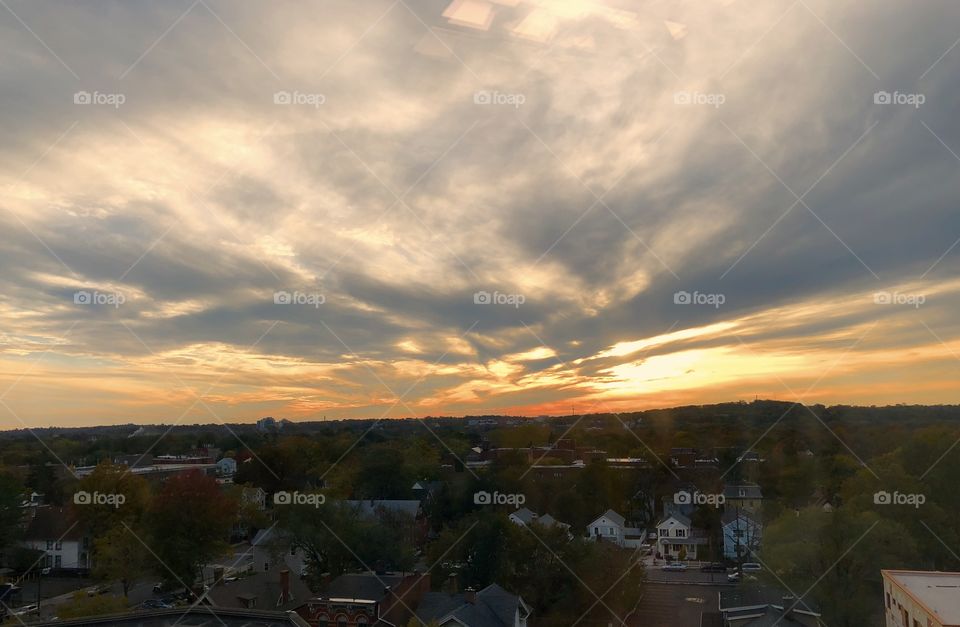 Sunset in new haven ❤️