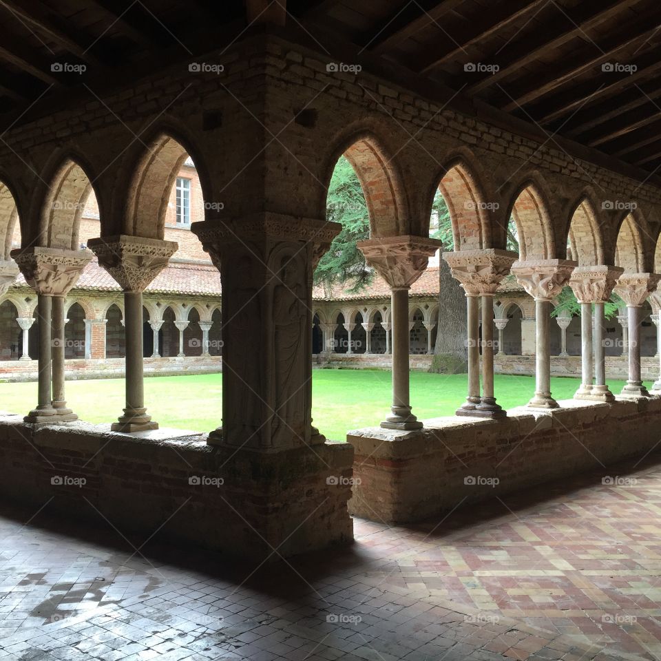 The Cloister at Mossaic, France
