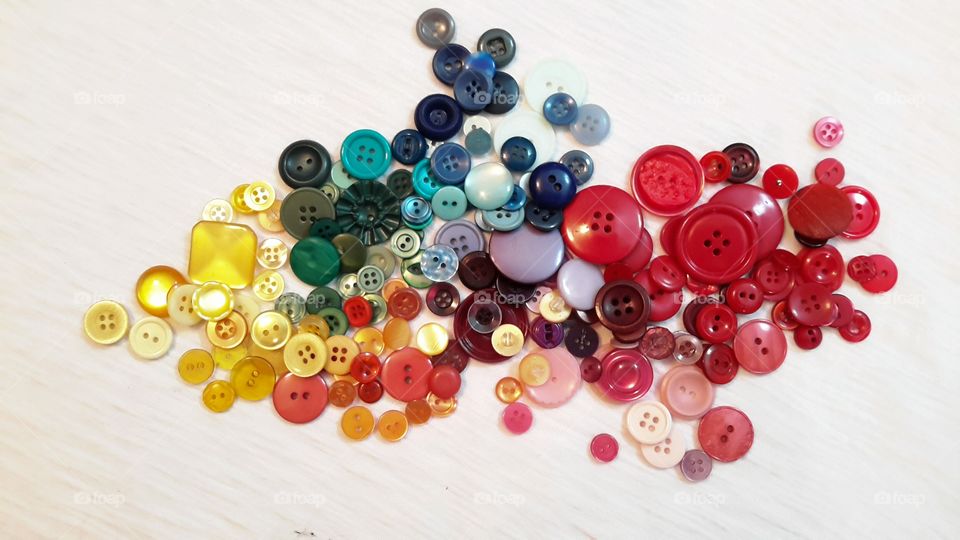 colorful buttons. colorful buttons