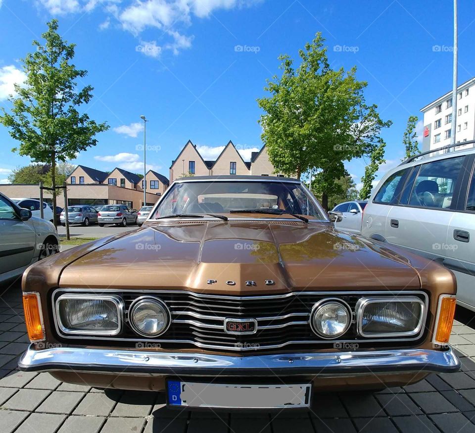 auto car old alt Oldtimer braun