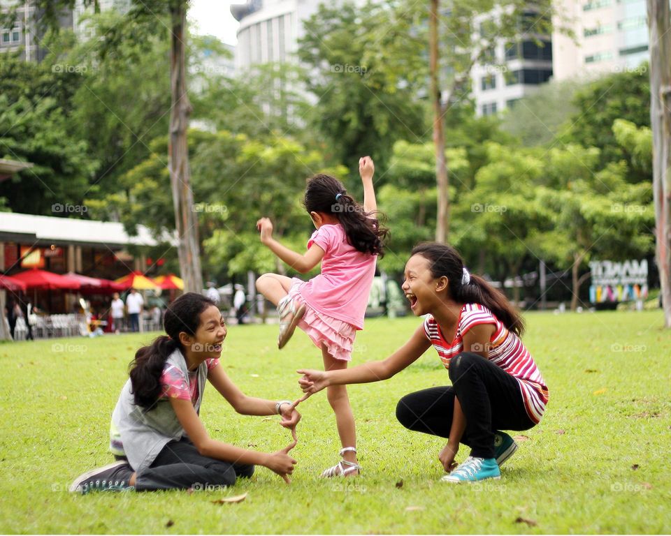 girls on the park