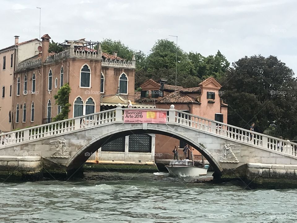 Venice bridge Italy