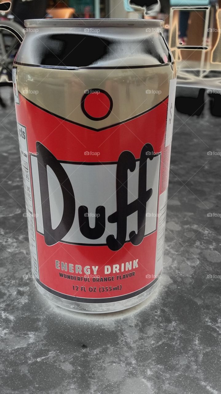 Duff energy drink