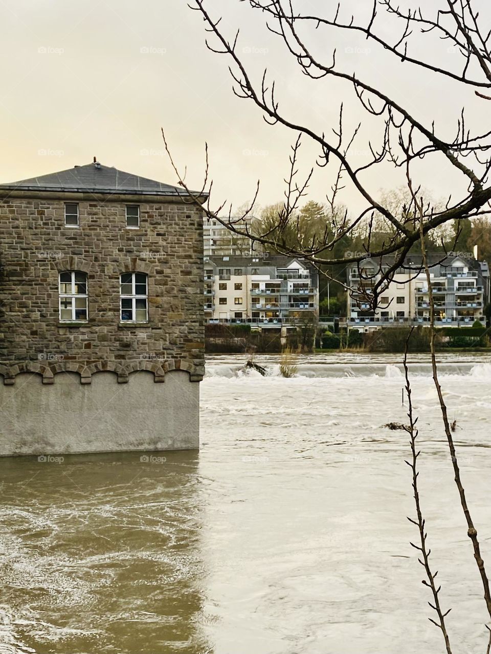 Flooding in the city 