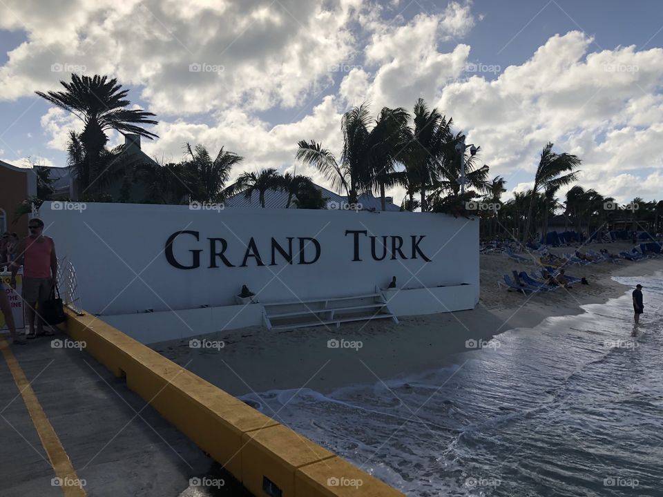 Welcome to Grand Turk, Carnival Sunshine Cruise 