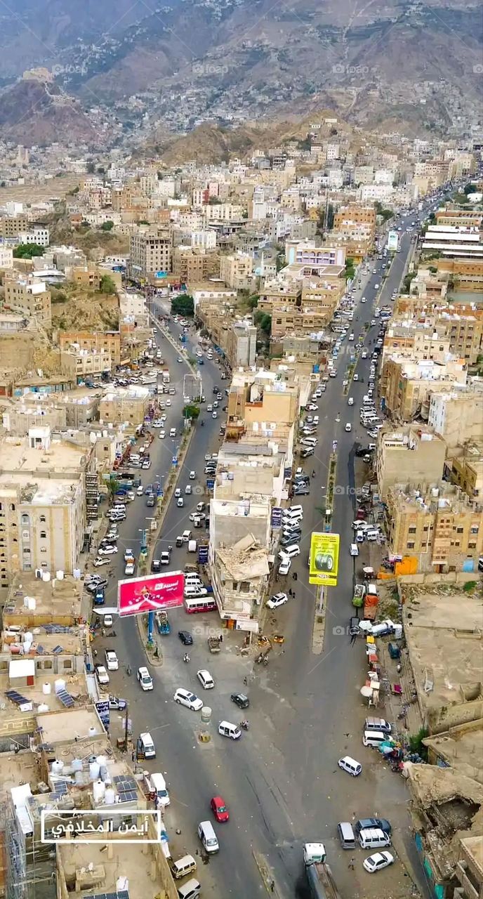 Glory be to God, the magnificent and picturesque view and the natural green trees are a view that is nothing more wonderful than it