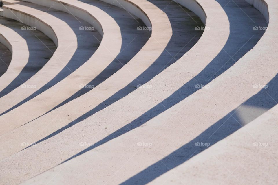 abstract amphitheater