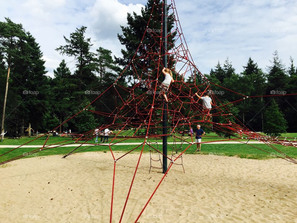 Climbing frame