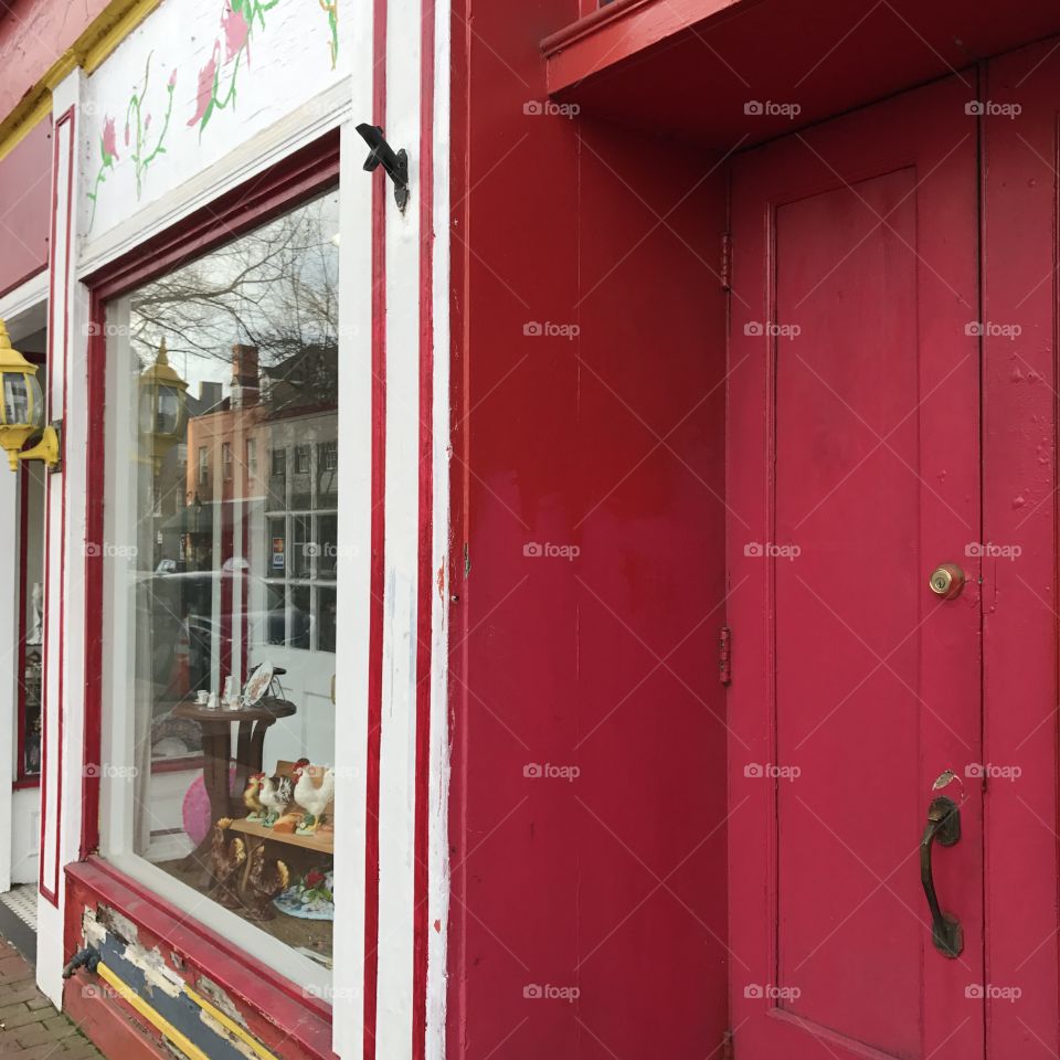 Bright Pink Door